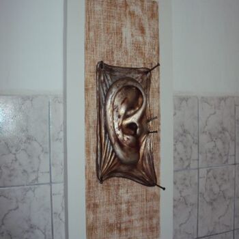 Escultura intitulada "o-sentido-da-palavr…" por Nelson Moratto, Obras de arte originais