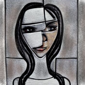 Peinture intitulée "Mathilde" par Neo Kinetic Artis, Œuvre d'art originale, Huile