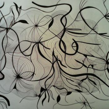 Drawing titled "l oubli....." by Nephidell, Original Artwork, Marker