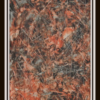 Peinture intitulée ""Paralyser par l'im…" par Nephidell, Œuvre d'art originale, Acrylique