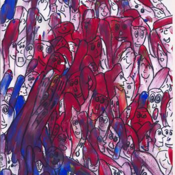 Drawing titled "Street Art Singulie…" by Neptune, Original Artwork, Other
