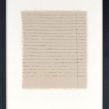 Dessin intitulée "Untitled Diary 31 x…" par Neringa Dastoor, Œuvre d'art originale, Encre Monté sur Carton