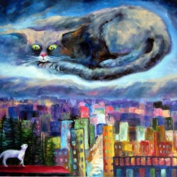 Картина под названием "FARE THEE WELL!" - Nesis Elisheva (Eli7), Подлинное произведение искусства, Акрил