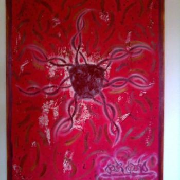 Schilderij getiteld "der Dorn" door Nessy Ness, Origineel Kunstwerk