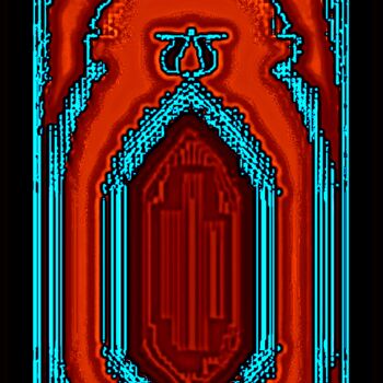 Arte digitale intitolato "L'ALPHA ET L'OMEGA…" da Neter Osiirê, Opera d'arte originale, Altro