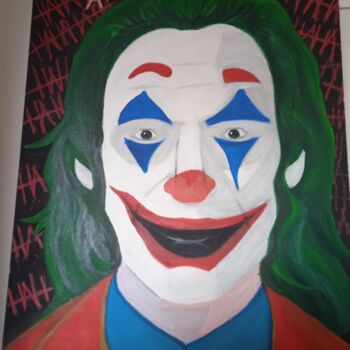 Картина под названием "Joker" - Vince, Подлинное произведение искусства, Рисунок распылителем краски