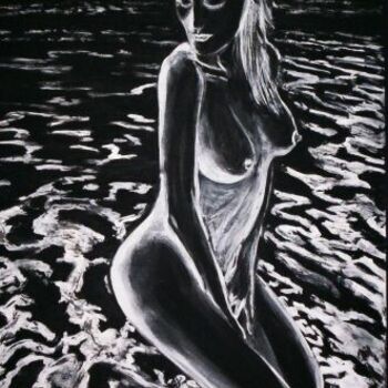 Peinture intitulée "Desnudo" par Lisarco Namune, Œuvre d'art originale, Huile