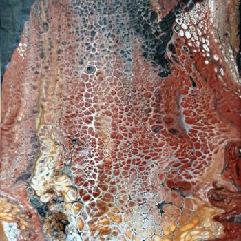 Painting titled "Microcosme 12  (30…" by Nevelle, Original Artwork, Acrylic