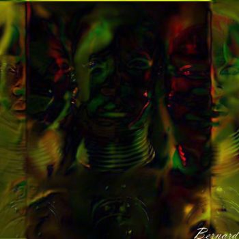 Digital Arts titled "double  face 2" by Angah, Original Artwork