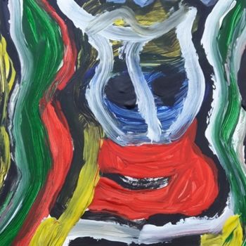 Schilderij getiteld "art-abstrait-4.jpg" door Nicevnt, Origineel Kunstwerk, Acryl