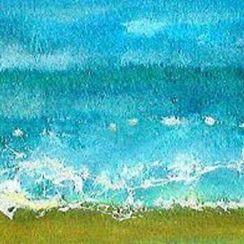 「The Beach」というタイトルの絵画 Nick Cowlingによって, オリジナルのアートワーク