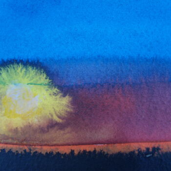 Malarstwo zatytułowany „Sunset 6” autorstwa Nick Cowling, Oryginalna praca