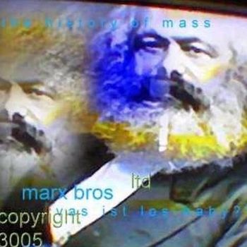 Arte digitale intitolato "Marx - 2" da Nick Mancuso, Opera d'arte originale, Pittura digitale