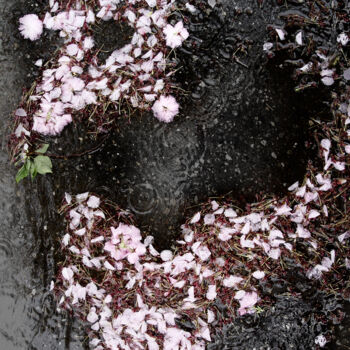 Fotografia intitolato "Sakura square: Sépa…" da Nico Cofu Arach, Opera d'arte originale