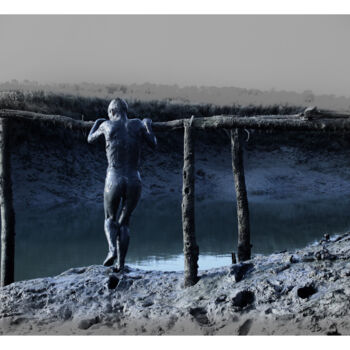 「Blue extraction.」というタイトルの写真撮影 Nico Cofu Arachによって, オリジナルのアートワーク