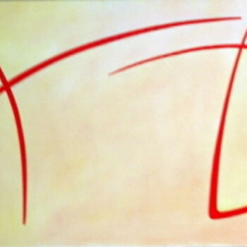 Картина под названием "Toile double face v…" - Nico, Подлинное произведение искусства, Другой