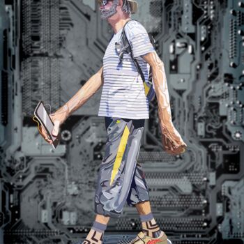 Arts numériques intitulée "Mutation 4" par Nico Vincent, Œuvre d'art originale, Photographie numérique