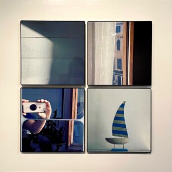 Photography titled "Venezia 2020" by Nicola Bertoglio, Original Artwork, Digital Photography Mounted on Other rigid panel