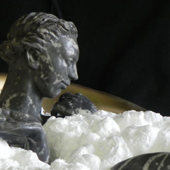 雕塑 标题为“La Baingneuse” 由Nicola Deux, 原创艺术品, 陶瓷