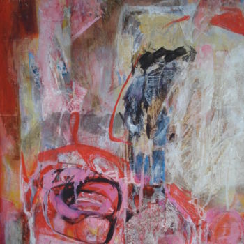 Painting titled "Sans Titre ( détail)" by Nicola Deux, Original Artwork