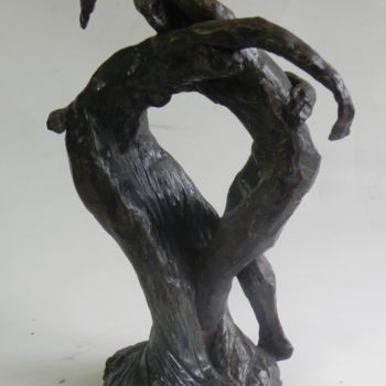 Sculpture intitulée "En Coeur" par Nicola Deux, Œuvre d'art originale
