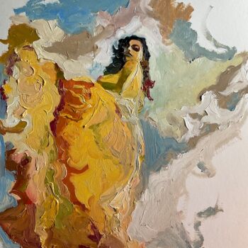 Pintura titulada "Baila" por Philippe Nicolaï, Obra de arte original, Oleo