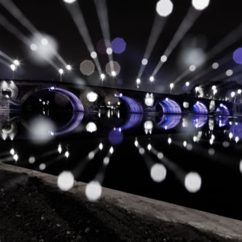 Fotografie getiteld "Pont" door Nicolas Bernié, Origineel Kunstwerk