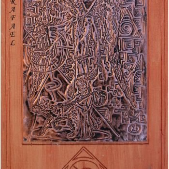 印花与版画 标题为“Saint Rafaël” 由Nicolas Bouriot (KRB1), 原创艺术品, 雕刻
