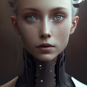 Digital Arts titled "Rosie" by Nicolas Chammat, Original Artwork, AI generated image