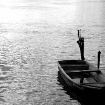 Photographie intitulée "La barque" par Nicolas Compagnon, Œuvre d'art originale