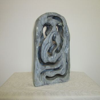 Sculpture titled "4" by Nico, Original Artwork, Clay