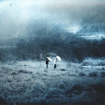 Fotografia zatytułowany „La tempête” autorstwa Nicolas Espinasse, Oryginalna praca, Fotografia cyfrowa