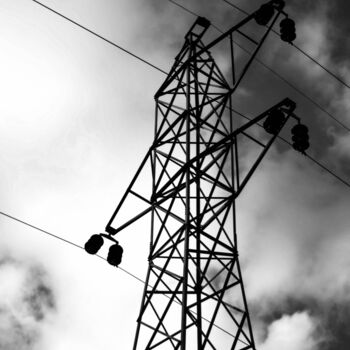 Photography titled "Torre de electricid…" by Nicolas Giannatasio, Original Artwork, Digital Photography