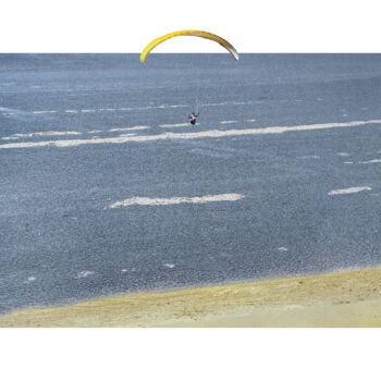 「asphalt landscapes…」というタイトルの写真撮影 Nicolas Lespagnolによって, オリジナルのアートワーク, 操作されていない写真 アルミニウムにマウント