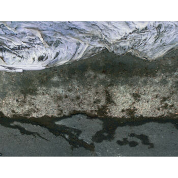 Fotografia intitolato "asphalt landscape 4…" da Nicolas Lespagnol, Opera d'arte originale, Fotografia non manipolata Montato…