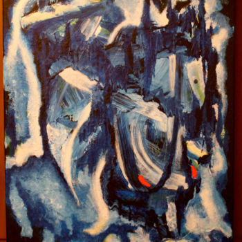 Pittura intitolato "Numéro 19" da Nicolas Lordi, Opera d'arte originale, Acrilico