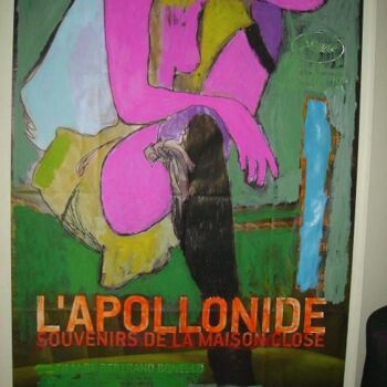 Malerei mit dem Titel "L' APOLLONIDE ." von Nicolas Malaize (Nicou), Original-Kunstwerk