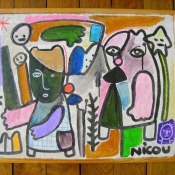 Painting titled "IMGP0053.JPG" by Nicolas Malaize (Nicou), Original Artwork