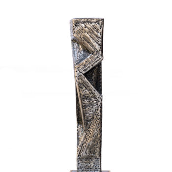 Sculpture titled "César'B" by Nicolas Mialet, Original Artwork, Metals