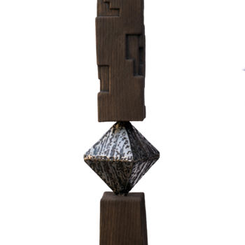 雕塑 标题为“Alchimie” 由Nicolas Mialet, 原创艺术品, 木