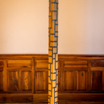 Sculpture titled "Directions" by Nicolas Mialet, Original Artwork, Wood