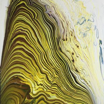 Peinture intitulée "Agate" par Nicolas Montagne, Œuvre d'art originale, Acrylique