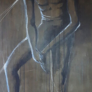 Peinture intitulée "L'homme I" par Nicolas Sorel, Œuvre d'art originale, Acrylique