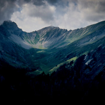 Photography titled "Montagne VII Oberla…" by Nicolas Sorel, Original Artwork, Non Manipulated Photography