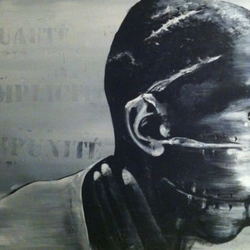 Pintura titulada "Cruauté Complicité…" por Nicolas Renard Williams, Obra de arte original, Acrílico