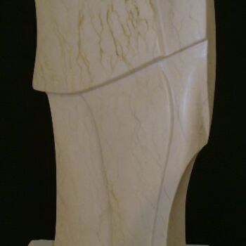 Escultura intitulada "União de facto" por Nicolau Campos, Obras de arte originais, Pedra