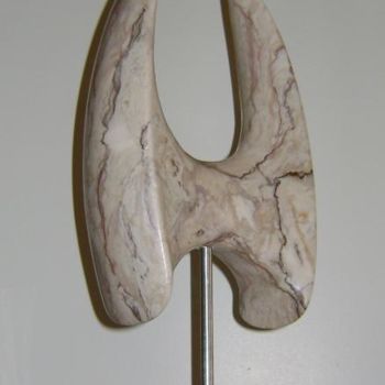 Sculptuur getiteld "Consonância I" door Nicolau Campos, Origineel Kunstwerk, Steen