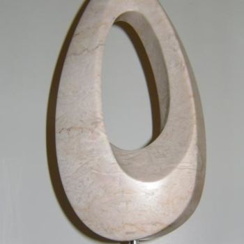 Sculptuur getiteld "Consonância II" door Nicolau Campos, Origineel Kunstwerk, Steen