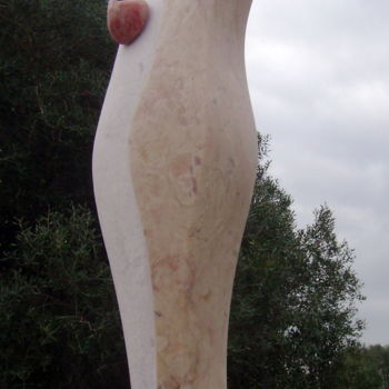 Sculptuur getiteld "Feminino XX" door Nicolau Campos, Origineel Kunstwerk