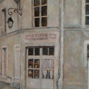 Peinture intitulée "Chez Bonnefoy" par Françoise Vivier Nicolaÿ, Œuvre d'art originale, Huile